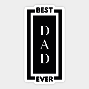 Best Dad Ever Sticker